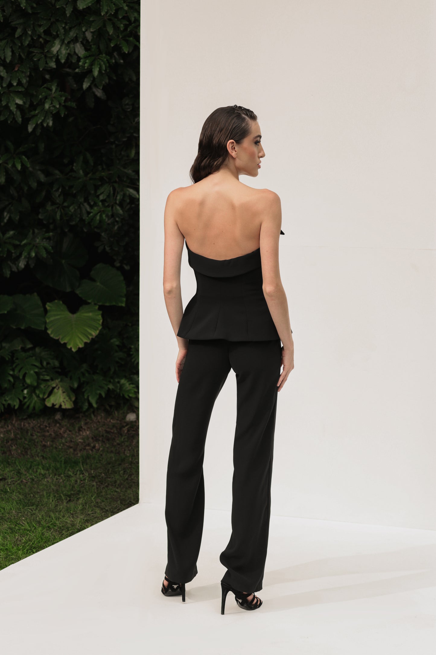 STREAPLESS BLAZER SET